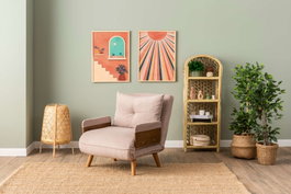 Atelier Del Sofa Cosmo Single - Bohemian Mink